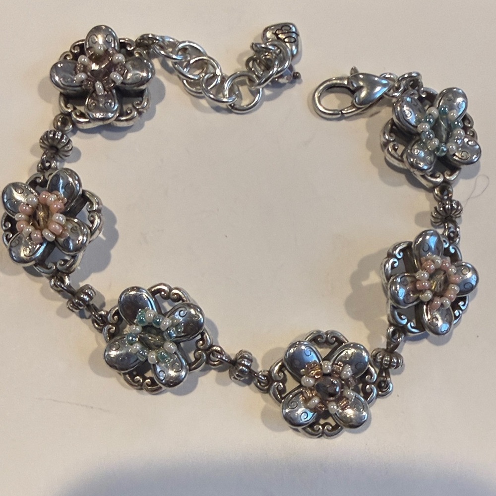 Brighton Floral Bracelet with Multicolor Accents